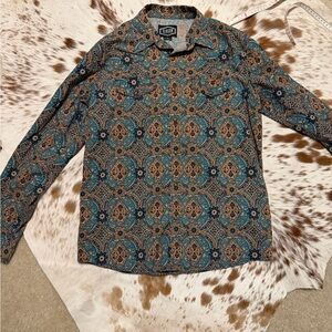 Men’s pearl snap - sz small